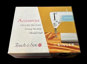 Accessories Deluxe Zig Zag Sewing Machine Model 628 Touch and Sew Singer Parts - Picture 1 of 6