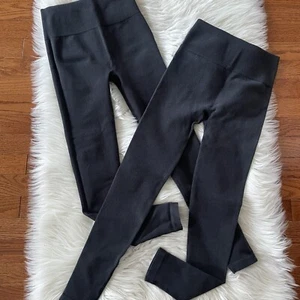 Everlane Pull On Black High-Waisted Leggings Set of 2 Size XS - Picture 1 of 3