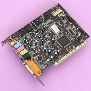 Creative Sound Blaster Live! EMU10K1-SEF PCI Sound Card SB0060 - Bild 1 von 5