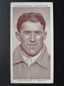 LIEUTENANT F. AGELLO Kings of Speed by W.A.& A.C. Churchman 1939 - Picture 1 of 1