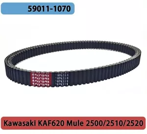 Drive Belt 1108X31 For Kawasaki KAF620 Mule 2500 2510 Mule 2520 Turf 59011-1070 - Picture 1 of 9