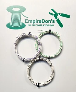22 AWG  (600V) Mil-Spec Wire (PTFE)  Stranded Silver Plated Copper, Kit 45 ft - Picture 1 of 1