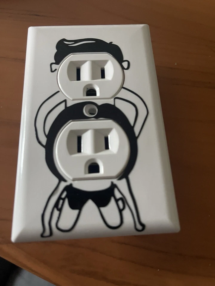 Travieso Divertido Outlet Placa Cubierta Mordaza Regalo Hombre Cueva Colegio Foto 1 de 2