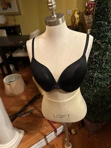 GAP Love By Gap Black everyday smooth Demi Bra With Underwire Size 36C - Picture 1 of 6