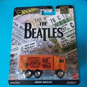 Hot Wheels Premium 2024 Pop Culture THE BEATLES Hiway Hauler 1:64 Mint on Card - Picture 1 of 2