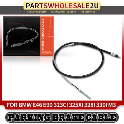 Rear Right RH Parking Brake Cable for BMW 323Ci 323i 325Ci 325i 325xi 328Ci 328i - Image 1 of 4