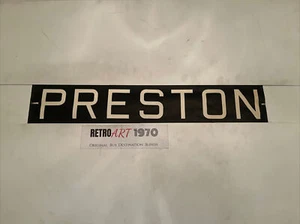 Preston - Swanage / Weymouth 1972 autobús de depósito ciego 30"" - regalo - Imagen 1 de 12