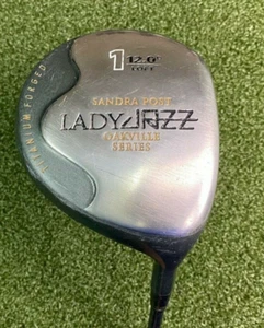 Sandra Post Lady Jazz Titanium Driver 12* / RH / Ladies Graphite ~43" / jl6651 - Picture 1 of 9