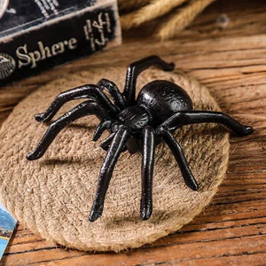 Retro Cast Iron Spider Wall Decoration Hanging Animal Decoration Home Living - Picture 1 of 9