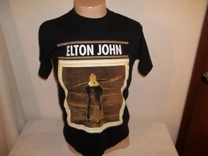 Vtg 1997 ELTON JOHN THE BIG PICTURE CONCERT TOUR 2-SIDED T-SHIRT Medium - Picture 1 of 6