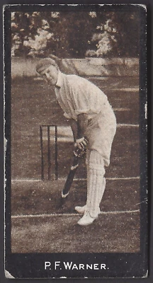 SMITH - CRICKETERS (1-50) - #10 P F WARNER - Image 1 of 2