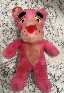 Vintage 1964 Pink Panther 10 Zoll Plüschtier Stofftier Mirisch Geoffrey DF von Mighty Star - Bild 1 von 11