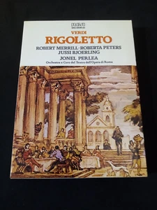 VERDI RIGOLETTO COFANETTO DOUBLE CASSETTE MC MUSIC TAPE RCA VKS 43540 * - Imagen 1 de 5