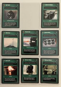 ⚡️1995-96 Star Wars CCG⚡️Imperial Device/Weapons: 8 Cards⚡️8.0-9.0⚡️Utility Belt - Picture 1 of 3
