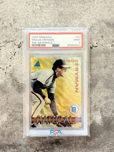 1994 Pinnacle Travis Fryman The Naturals #21 PSA 9 Low Pop - Foto 1 di 2