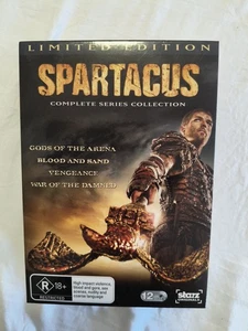 Spartacus Complete TV Series Season 1-4 DVD Region 4 VGC Boxset - Foto 1 di 17