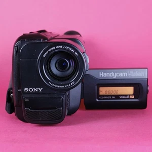 Sony CCD-TRV27E Video8 Tape Digital Video Camera HANDYCAM Working SET Night Shot - Picture 1 of 15