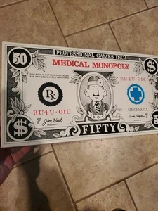 Vintage 1979 Medical Monopoly Professional Games Inc Doctor Board Game Complete - Picture 1 of 4