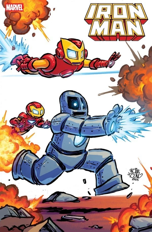 IRON MAN #1 SKOTTIE YOUNG 4-PART CONNECTING VARIANT (28/01/2026-WK8)