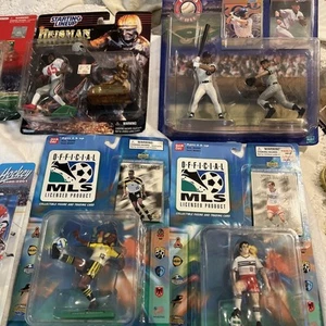 Lot of 45 Starting Lineup SLU all sports other figures see pics Tugnutt B Wells - Picture 1 of 24