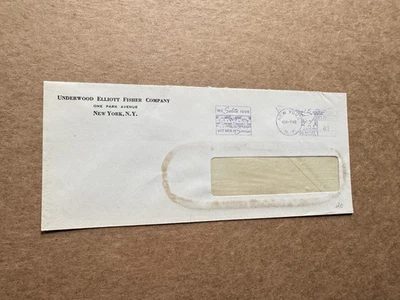 US Military Meter Cover(20) +1942 We Salute UEF Men In Service +UEF Co NYC - Image 1 of 2