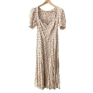 Reformation Lacey Dress - Boheme - Rosebud Floral - 6 - Picture 1 of 9