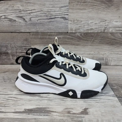 Tênis de beisebol Nike Air Diamond Varsity masculino tamanho 9.5 gramado branco chuteira  - Imagem 1 de 4