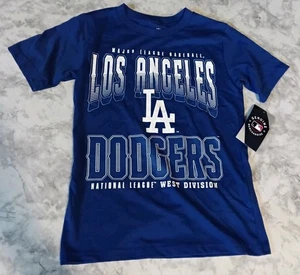 MLB Los Angeles Dodgers Camiseta Manga Corta Niños M (8-10) Mercancía Genuina... - Imagen 1 de 7