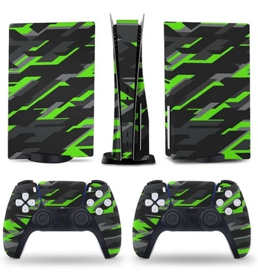 Juego de Recubrimiento Vinilo Camuflaje Versión Disco PS5. 🎮 Foto 1 de 4