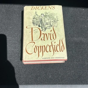 Vintage "David Copperfield" Modern Library Charles Dickens HCDJ 1950 - Picture 1 of 10