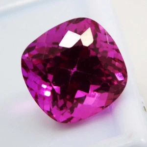 Impresionante piedra preciosa certificada con forma radiante natural rubí rosa Mogok de 6,90 quilates - Imagen 1 de 7