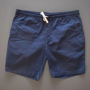 Goodfellow and Co. Men's Cotton Blend Pull Up Everyday Shorts Navy Size L - Picture 1 of 5