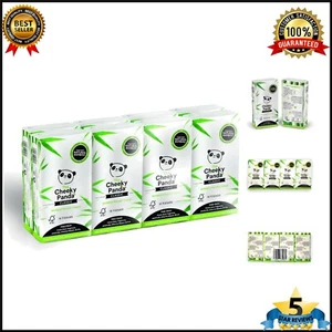 Bamboo Pocket Tissues, 8 Pack of 10 Hypoallergenic Tissues, Ultra Soft, 3-Ply... - Picture 1 of 8