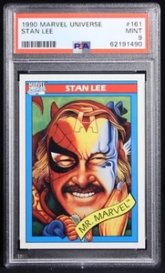 Marvel Universe 1990 Stan Lee #161 PSA 9 ¡COMO NUEVO LOSA FRESCA! - Imagen 1 de 2