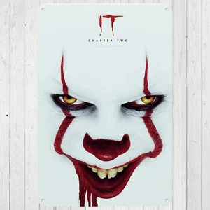 Pennywise IT Custom 10"x14" Metal Wall Sign Office Home Mancave - Picture 1 of 1