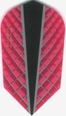 Pink Harrows Slim QUANTUM-X Dart Flights: 3 per set