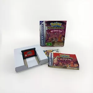 AUS Pokemon Mystery Dungeon: Red Rescue Team Nintendo GameBoy Advance Box/Manual - Picture 1 of 15