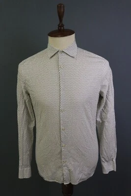 J. Lindeberg Slim Fit Floral Long Sleeve Button Down Shirt Size M - Image 1 of 4