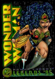 Tarjeta SkyBox de Wonder Woman Chrome Legends 95 Hall of Heroes DC Comics Nº#2 - Imagen 1 de 4