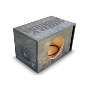 Single 10" Birch Ported Subwoofer Box for Sundown Zv4 Series - Picture 1 of 3