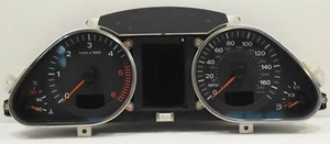 🌟Audi A6 C6 4F Speedometer Instrument Cluster Clock Taho Panel MPH 4F0920951 - Picture 1 of 5