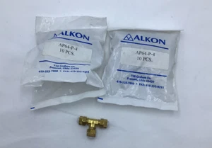 Alkon AP64-P-4 Brass T Shaped Nozzles 2 Bags Of 10 - Picture 1 of 5
