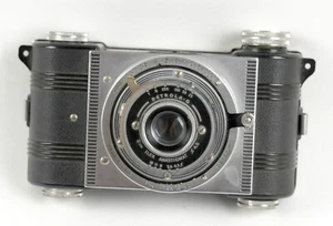 Macchina fotografica pellicola Detrola modello G 127 made in Detroit - design art deco in bachelite - funziona - Foto 1 di 5