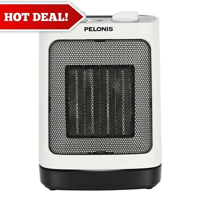 Aquecedor elétrico oscilante portátil de cerâmica PELONIS NTY15-16LA - Imagem 1 de 4