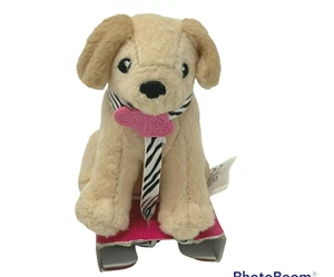 NUESTRA GENERACIÓN Mini Caniche Cachorro Cachorro Perro con Correa 3.5" Peluche Cachorros Leales - Imagen 1 de 3