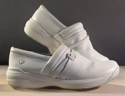Nurse Mates Ceri Womens Medical Shoe 9W White Leather Hospital Comfort Clean EUC - Image 1 of 4