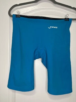 Roupa de banho Finis Technical masculina fusível jammer azul tamanho 34 - Imagem 1 de 3