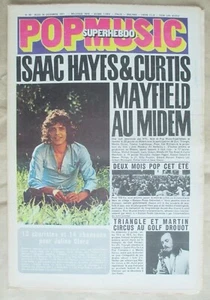 POPMUSIC SUPERHEBDO N° 89 - JULIEN CLERC - MARC BOLAN - POSTER GEORGE HARRISON - Picture 1 of 2