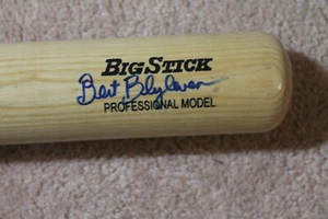 "BERT BLYLEVEN" HALL OF FAME SIGNED BASEBALL BAT (JSA) - Picture 1 of 3