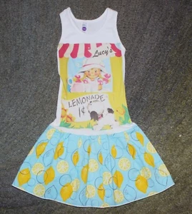 Kids Girls Lemonade Tank Dress - Size 4 - EUC - Picture 1 of 5
